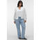 VERO MODA CURVE gebloemde bomberjack wit
