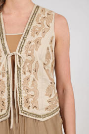 thumbnail: NUKUS regular gilet beige