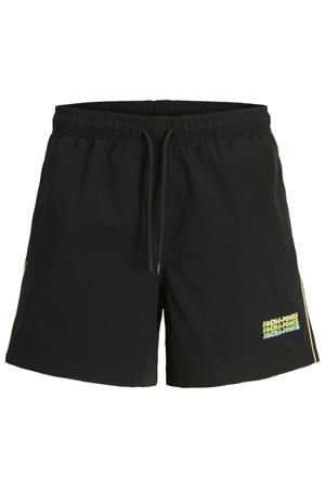 zwemshort met logo zwart