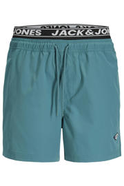 thumbnail: JACK & JONES PANTS STUDIO zwemshort met logo petrol