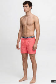 thumbnail: JACK & JONES PANTS STUDIO zwemshort met logo koraalrood