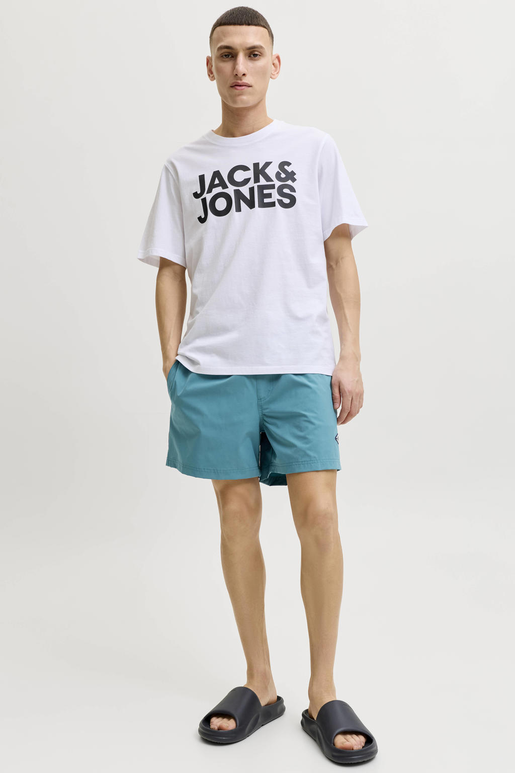 JACK & JONES PANTS STUDIO zwemshort petrol