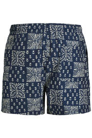thumbnail: JACK & JONES PANTS STUDIO zwemshort met print donkerblauw