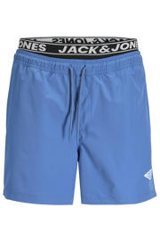 thumbnail: JACK & JONES PANTS STUDIO zwemshort met logo blauw