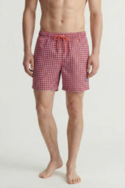 thumbnail: JACK & JONES PANTS STUDIO zwemshort met print koraalrood