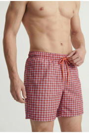 thumbnail: JACK & JONES PANTS STUDIO zwemshort met print koraalrood