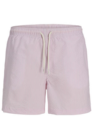 gestreepte zwemshort roze