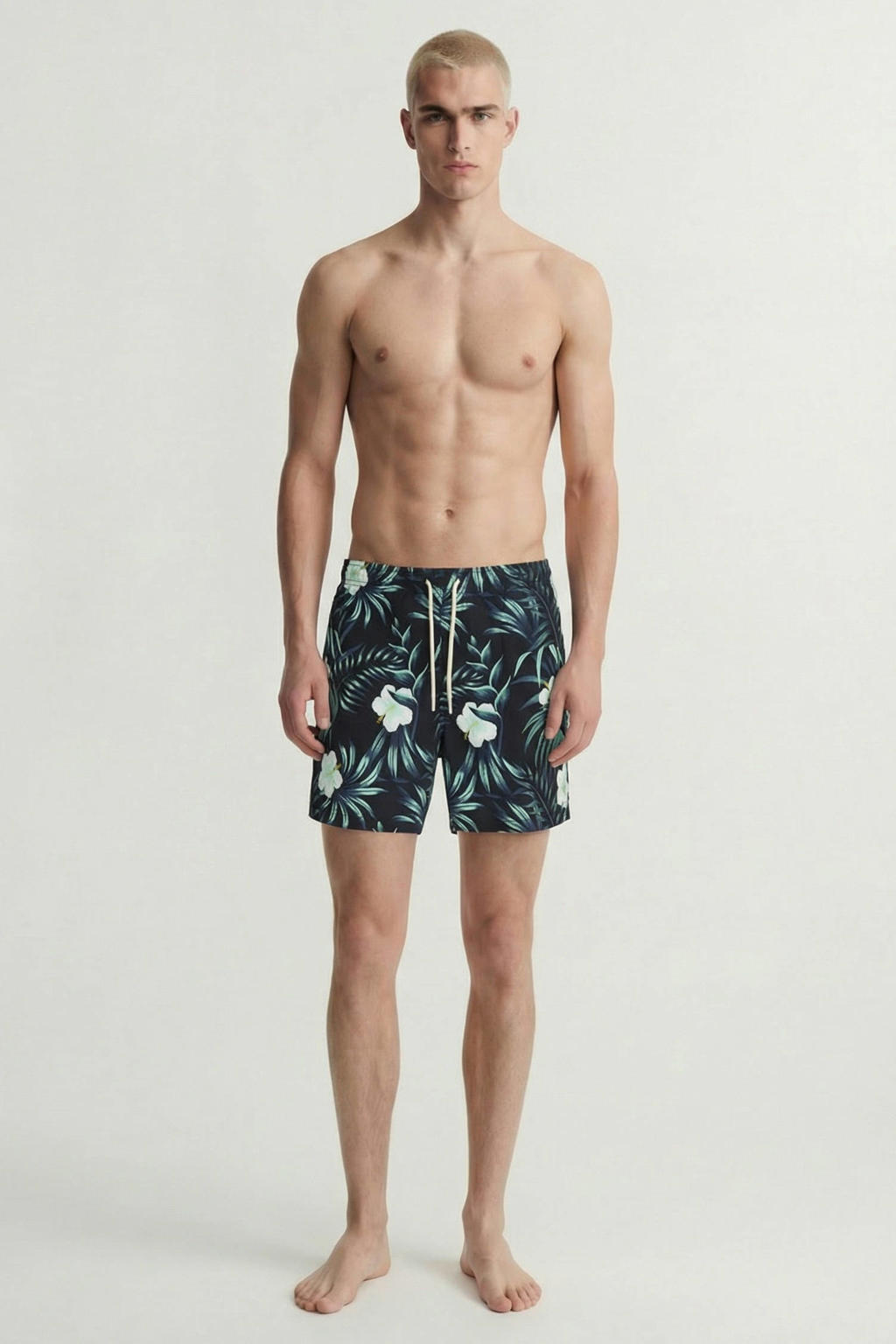 JACK & JONES PANTS STUDIO zwemshort JPSTMAUI zwart/turquoise