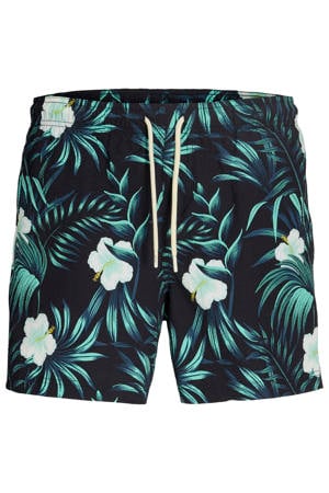 zwemshort JPSTMAUI zwart/turquoise