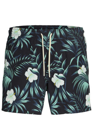 zwemshort JPSTMAUI zwart/turquoise