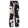 Maicazz & Zizo viscose high waist loose fit broek met grafisch - zwart