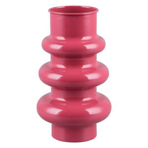 vaas Ringo rood/roze (Ø17x30cm)