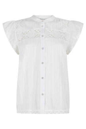 blouse broderie wit