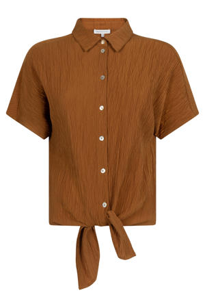 blouse donker oranje