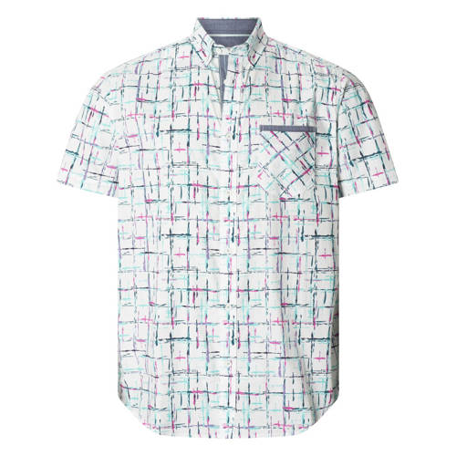 Babista regular casual overhemd wit afbeelding
