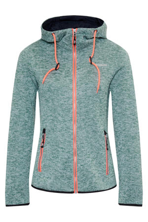 fleecevest  Elise turquoise