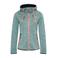 Nordberg fleecevest  Elise turquoise