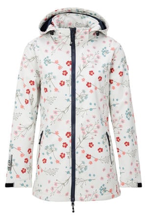 Flower jas wit