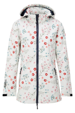 Flower jas wit
