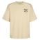Timberland regular T-shirt met backprint beige
