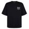Timberland regular T-shirt met backprint zwart