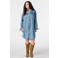 MS Mode blousejurk medium blue denim