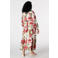 MS Mode gebloemde blousejurk multi