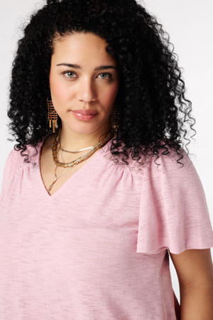top broderie roze