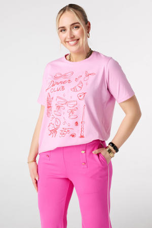 T-shirt roze