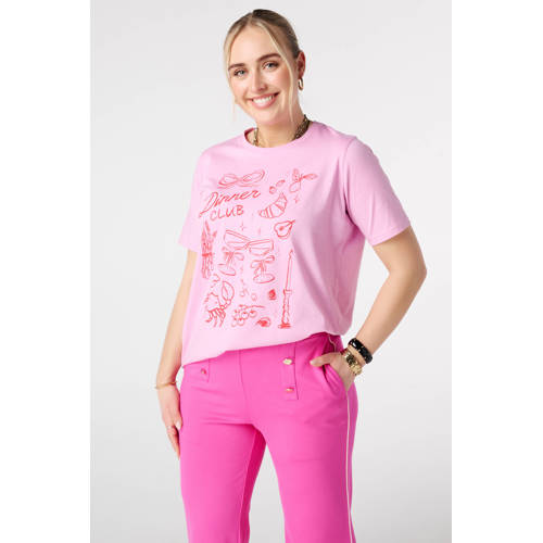 MS Mode T-shirt roze afbeelding