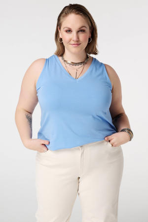 top blauw