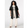 MS Mode kimono crochet zwart