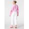 MS Mode slim fit jeans broderie wit