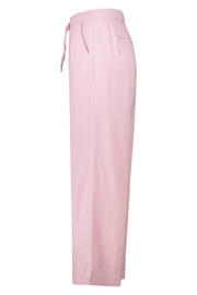 thumbnail: MS Mode wide leg high waist broek met linnen