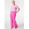 MS Mode wide leg regular waist broek fuchsia