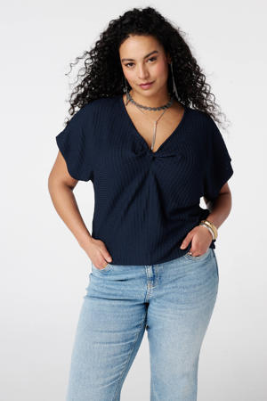 top donkerblauw