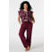 MS Mode top donkerrood