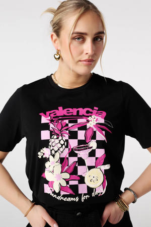 T-shirt zwart