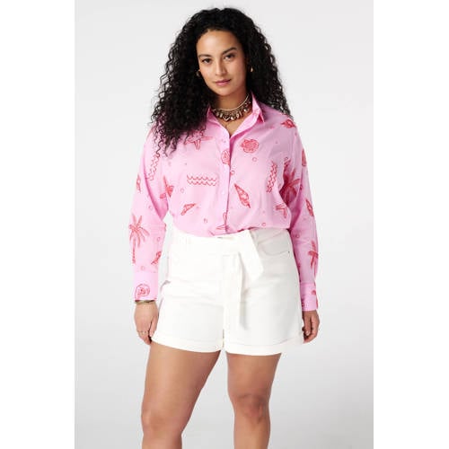 MS Mode blouse lichtroze afbeelding