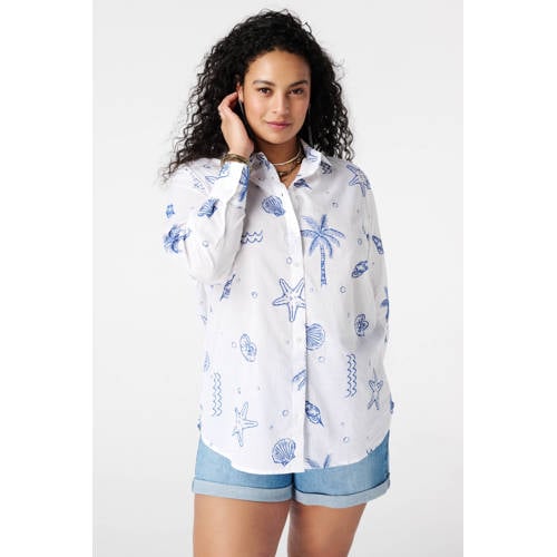 MS Mode blouse wit afbeelding