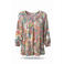 Paprika top met paisley print multi