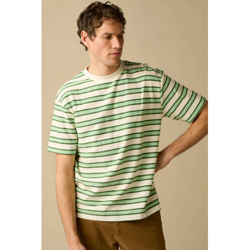 Sissy-Boy regular gestreepte T-shirt groen afbeelding