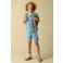 Sissy-Boy gestreepte overhemd blauw