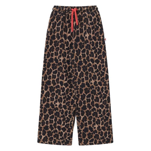 Sissy-Boy casual broek met panterprint bruin afbeelding