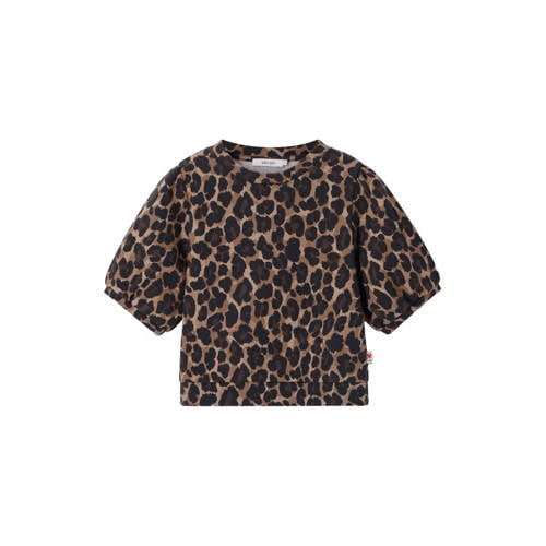 Sissy-Boy blousetop met panterprint bruin afbeelding
