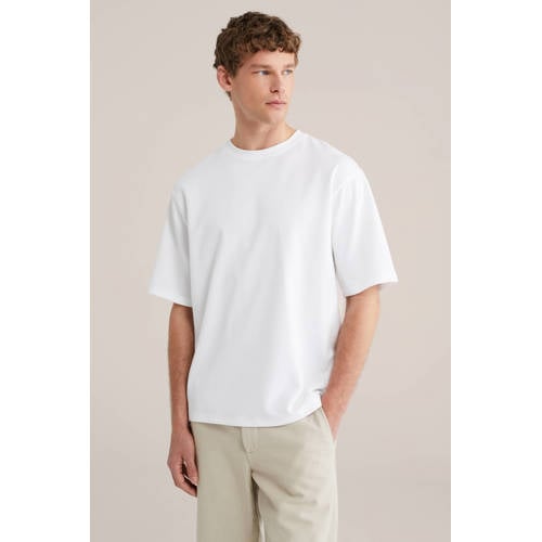 WE Fashion boxy T-shirt wit afbeelding