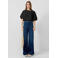 QS top met textuur zwart