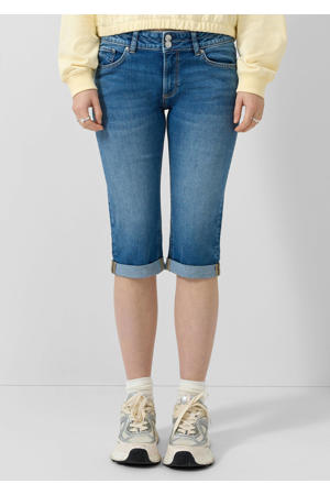 capri jeans medium blue denim