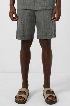 regular bermuda short grijs