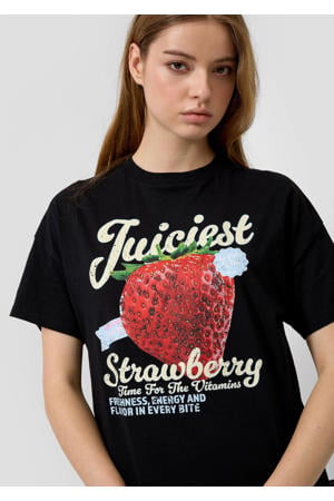 T-shirt zwart